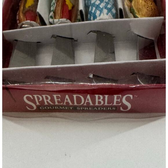 Cardinal Spreadable Serving Set Hamburger Ketchup Hot Dog Grill BBQ Knives - New - Picture 3 of 7